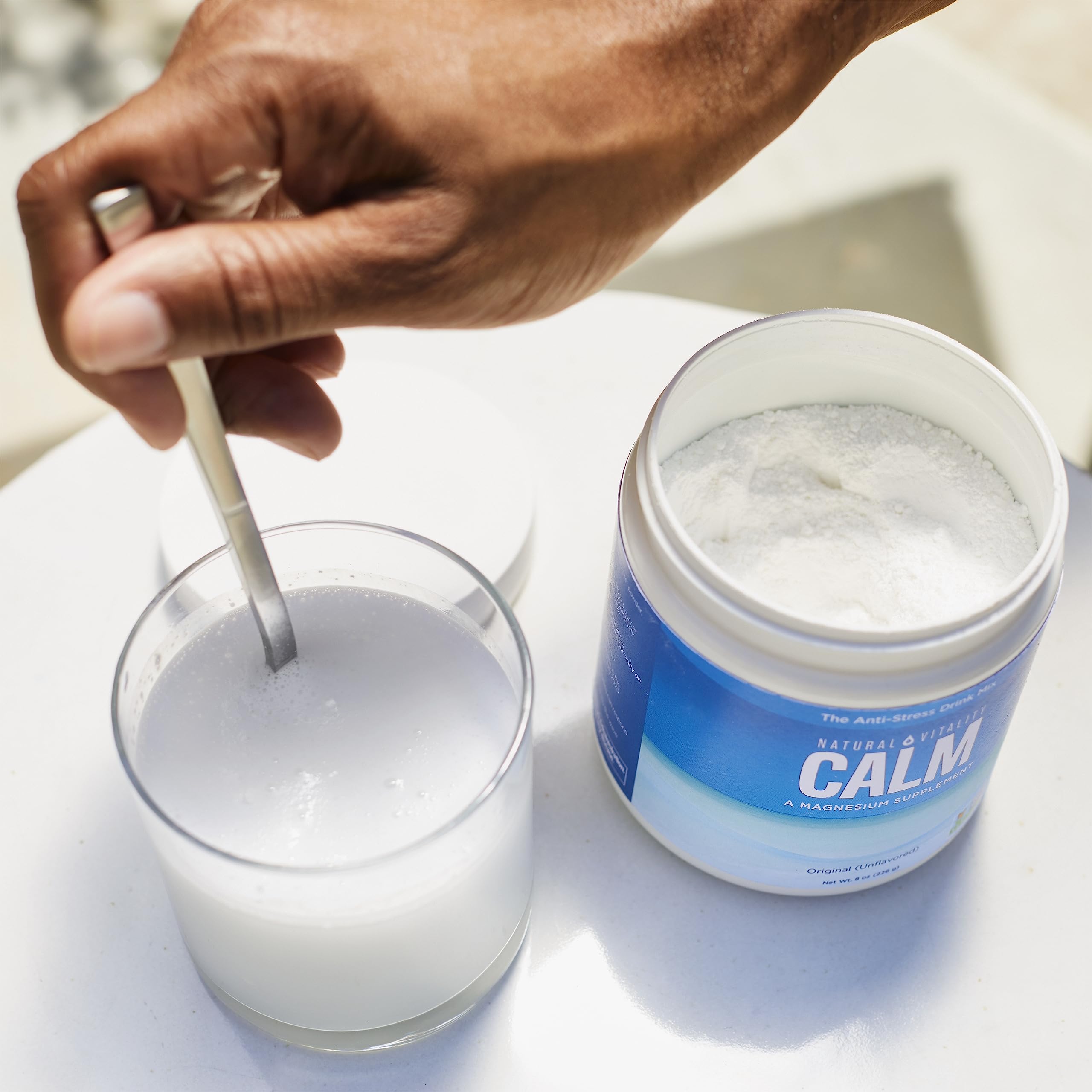 Foto 8 pulgar | Suplemento Natural Vitality Calm Magnesio + Calcio 240 Ml - Venta Internacional.