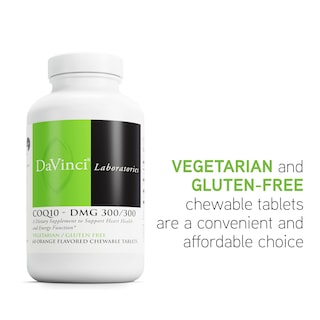 Foto 5 | Suplemento Davinci Labs Coq10 - Dmg 300/300 60 Comprimidos - Venta Internacional.