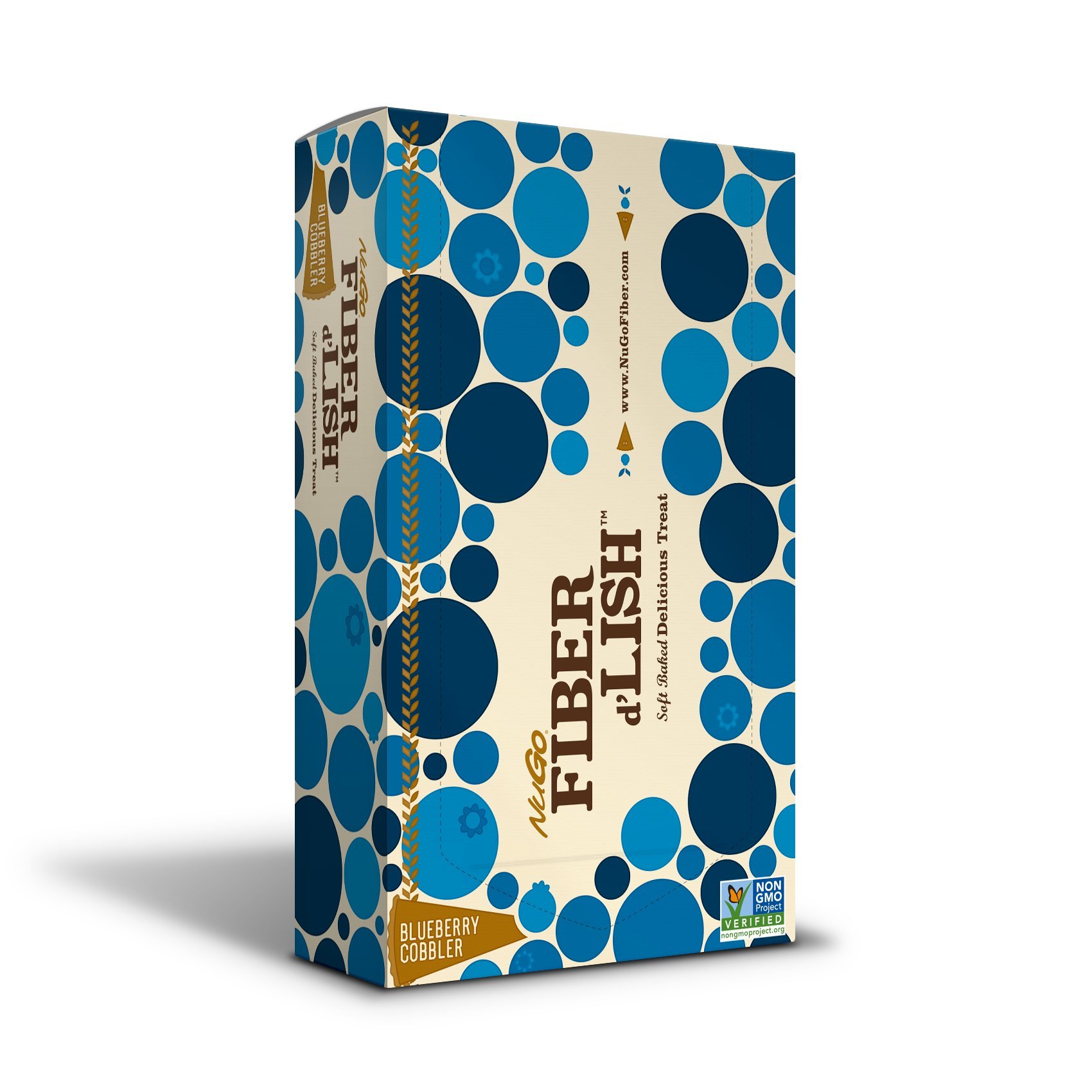 Foto 2 pulgar | Fiber Bar Nugo Fiber D'lish Blueberry Cobbler 12 G Con Alto Contenido De Fibra - Venta Internacional.