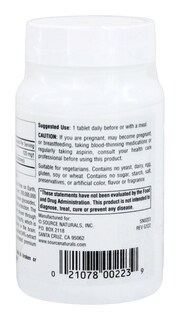 Foto 4 | Supplement Source Naturals Ginkgo-24 120 Mg 120 Comprimidos - Venta Internacional.