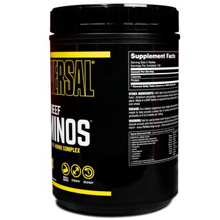Foto 2 | Suplemento Universal Nutrition 100% Beef Aminos 400 Comprimidos - Venta Internacional.