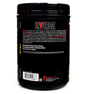 Foto 5 | Suplemento Universal Nutrition 100% Beef Aminos 400 Comprimidos - Venta Internacional.