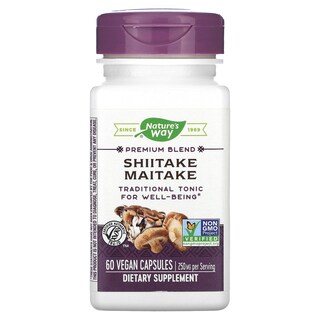 Foto 1 | Suplemento Nature's Way Shiitake Maitake 250 Mg 60 Cápsulas Veganas - Venta Internacional.