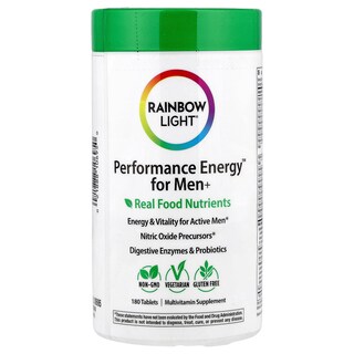 Foto 1 | Suplemento Rainbow Light Performance Energy Para Hombres+ 180 Comprimidos - Venta Internacional.