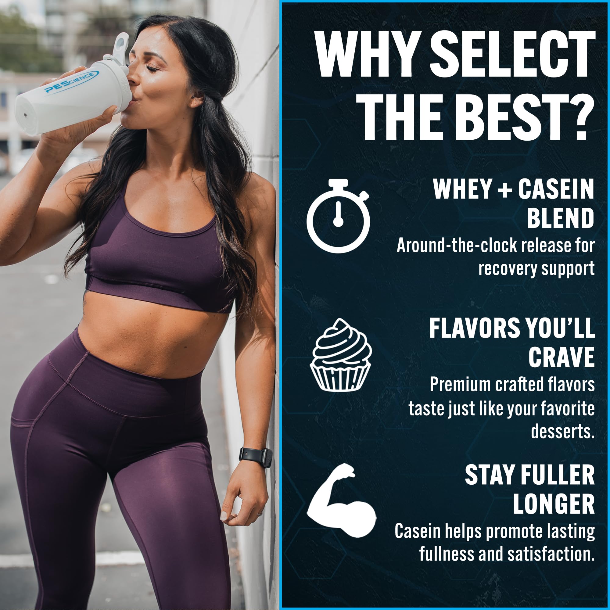 Foto 5 pulgar | Proteína En Polvo Pesscience Select Whey Casein Chocolate, 27 Porciones - Venta Internacional.