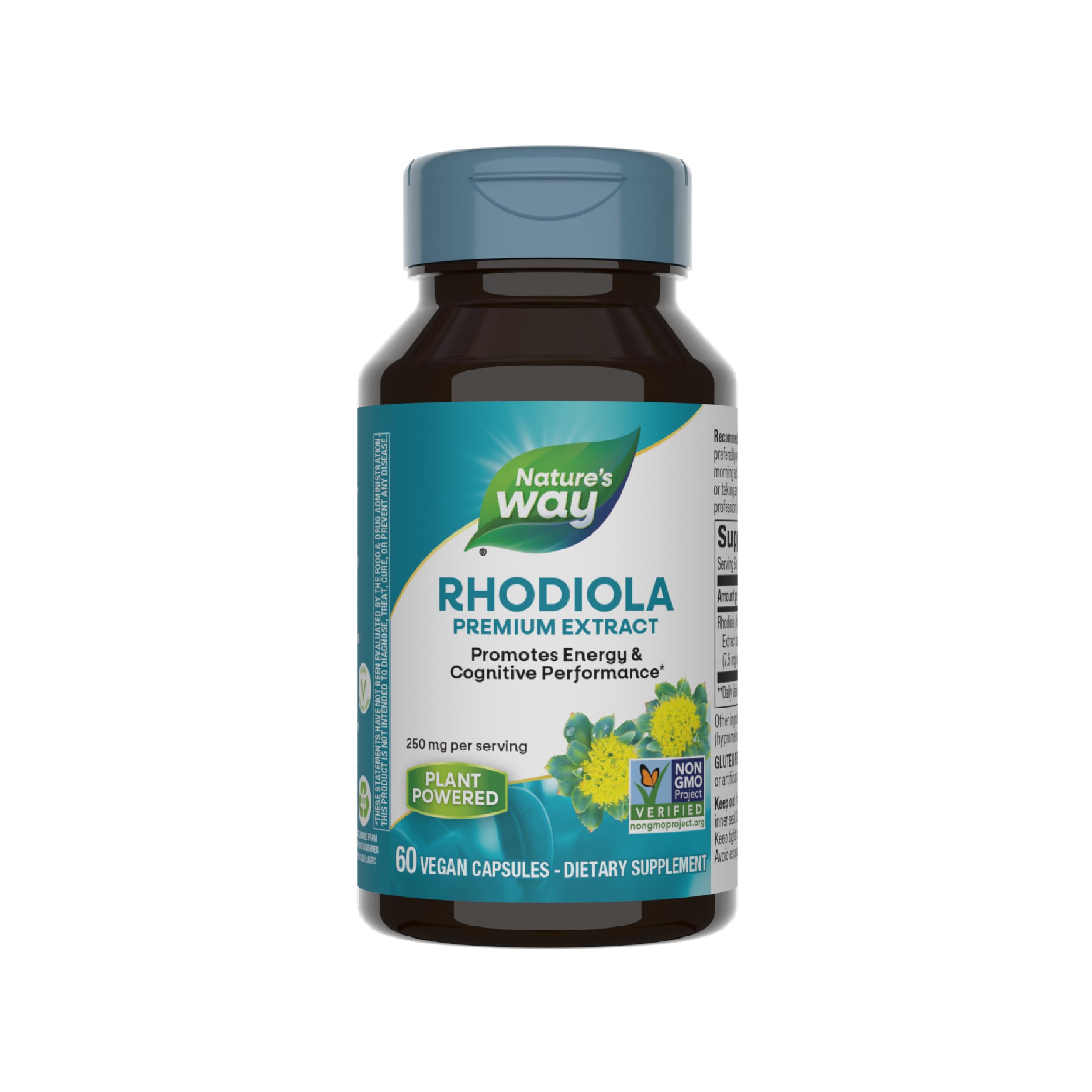 Foto 2 pulgar | Suplemento Nature's Way Rhodiola Energy 250 Mg 60 Cápsulas - Venta Internacional.