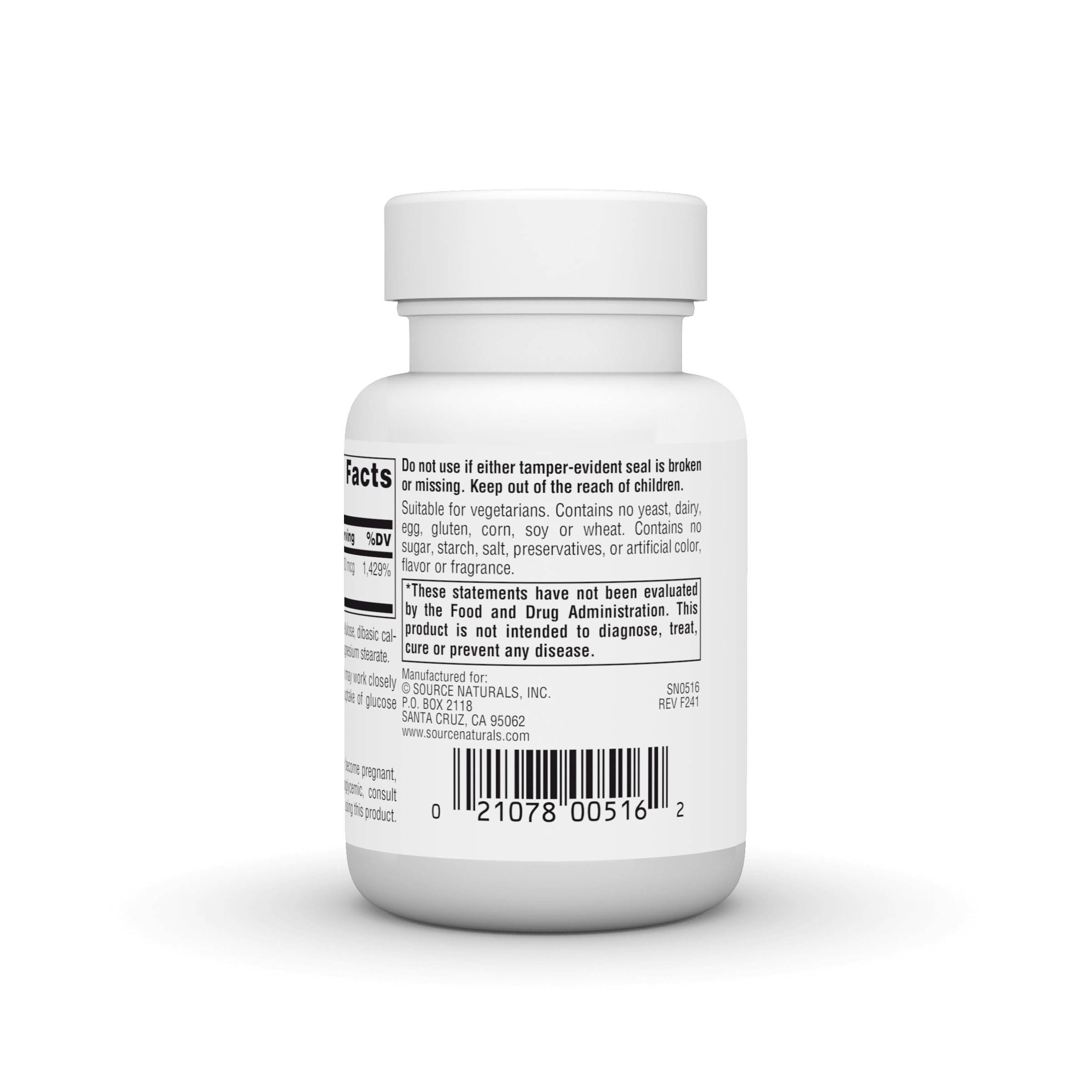 Foto 4 pulgar | Supplement Source Naturals Ultra Chromium Picolinato 500 500 Mcg - Venta Internacional.