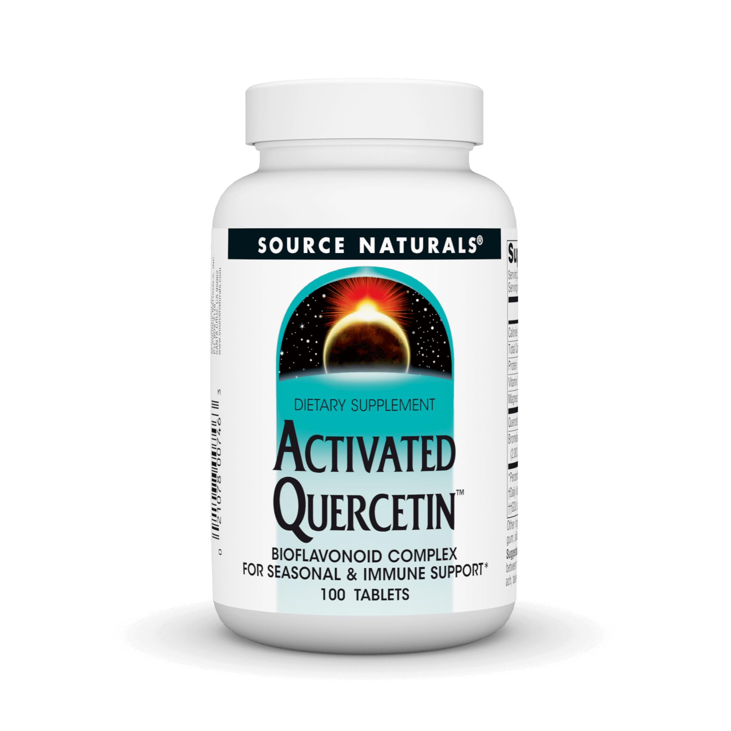 Foto 2 pulgar | Quercetina Activada Supplement Source Naturals 100 Tabletas - Venta Internacional.