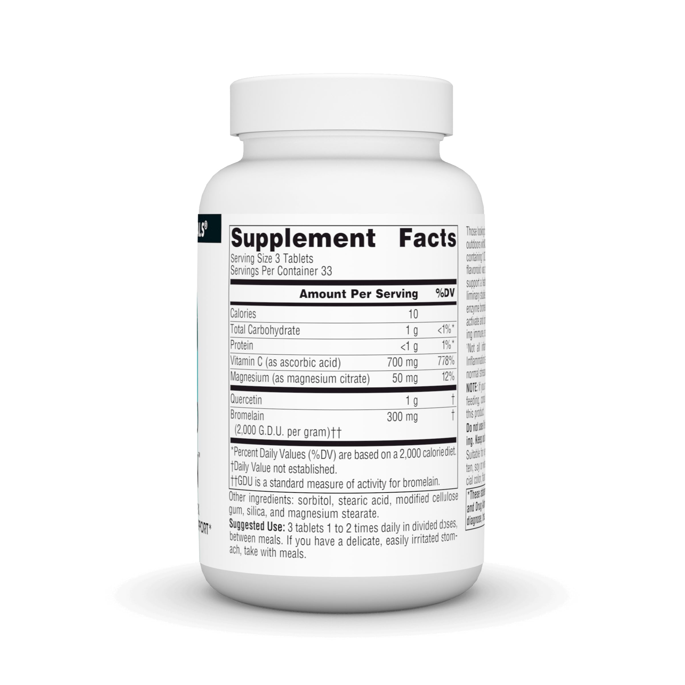 Foto 3 pulgar | Quercetina Activada Supplement Source Naturals 100 Tabletas - Venta Internacional.