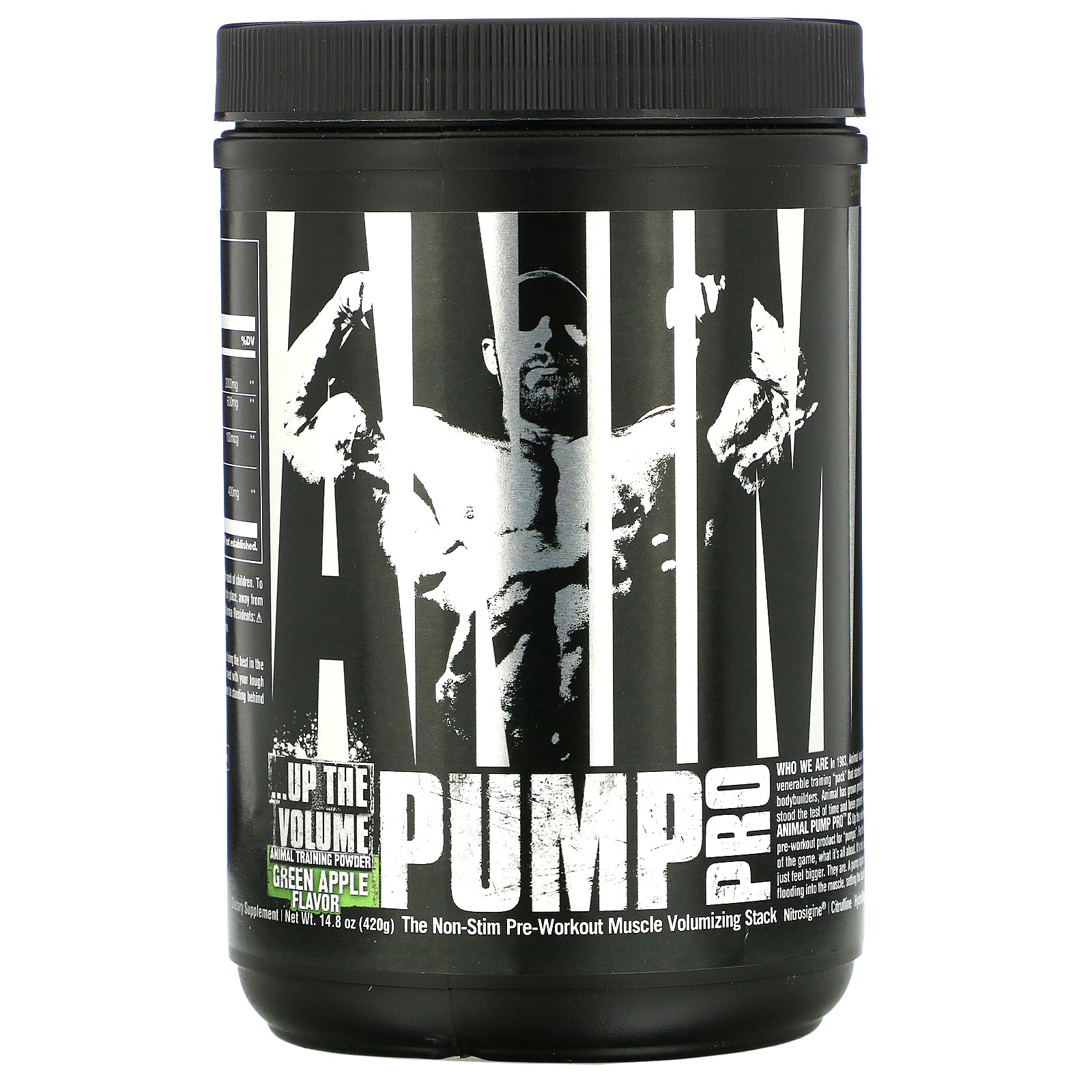 Foto 2 pulgar | Suplemento Animal Pump Pro Powder Antiestimulante Para Antes Del Entrenamiento, 420 G - Venta Internacional.