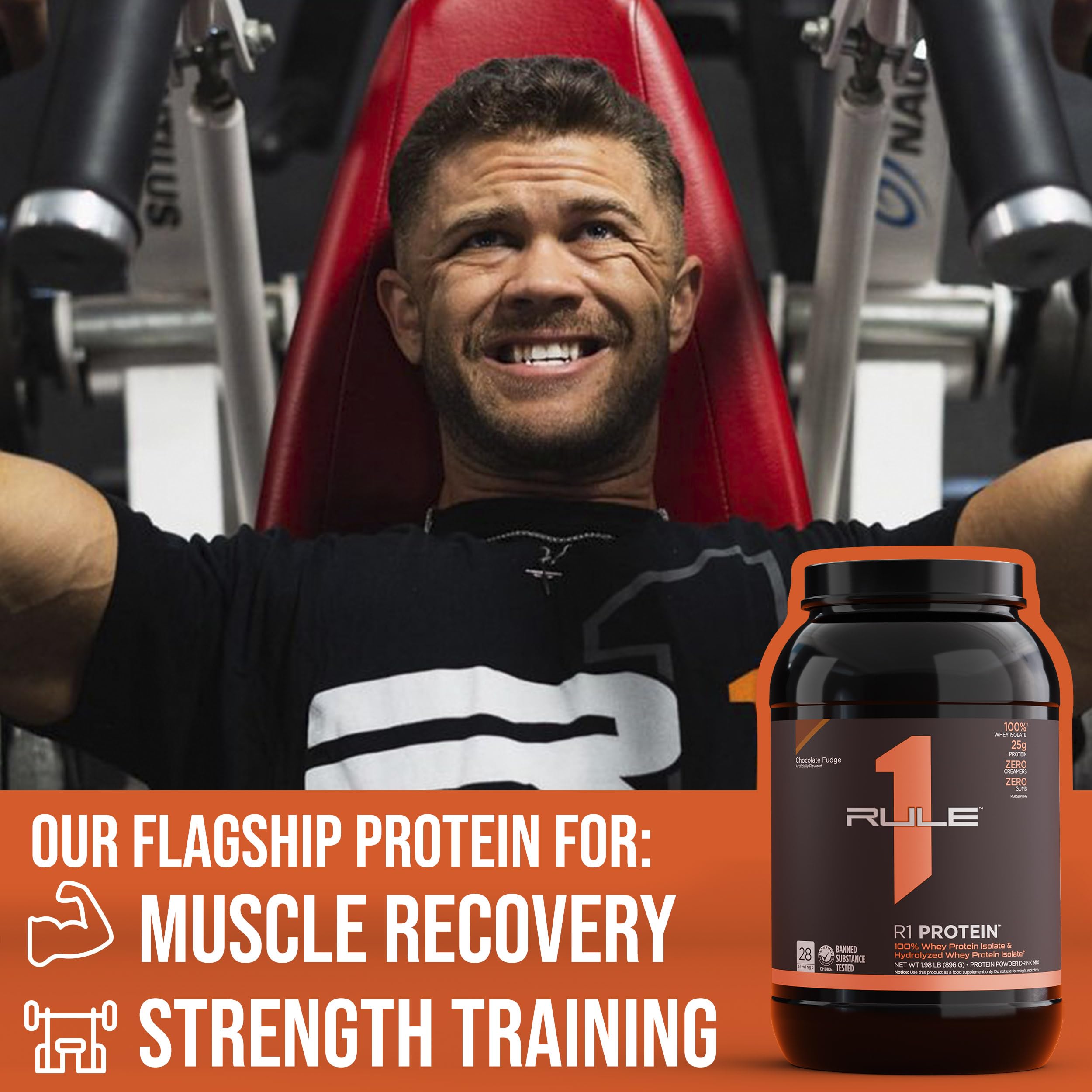 Foto 5 pulgar | Proteína En Polvo Rule One Proteins R1 Protein 25 G Bcaa 2 Kg - Venta Internacional.