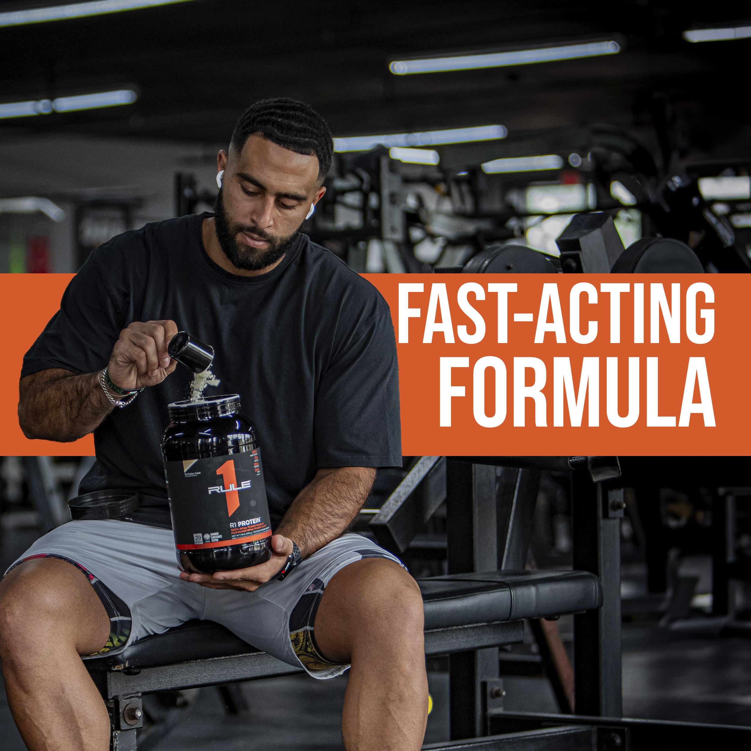 Foto 5 | Proteína En Polvo Rule One Proteins R1 Protein 25 G Bcaa 2 Kg - Venta Internacional.