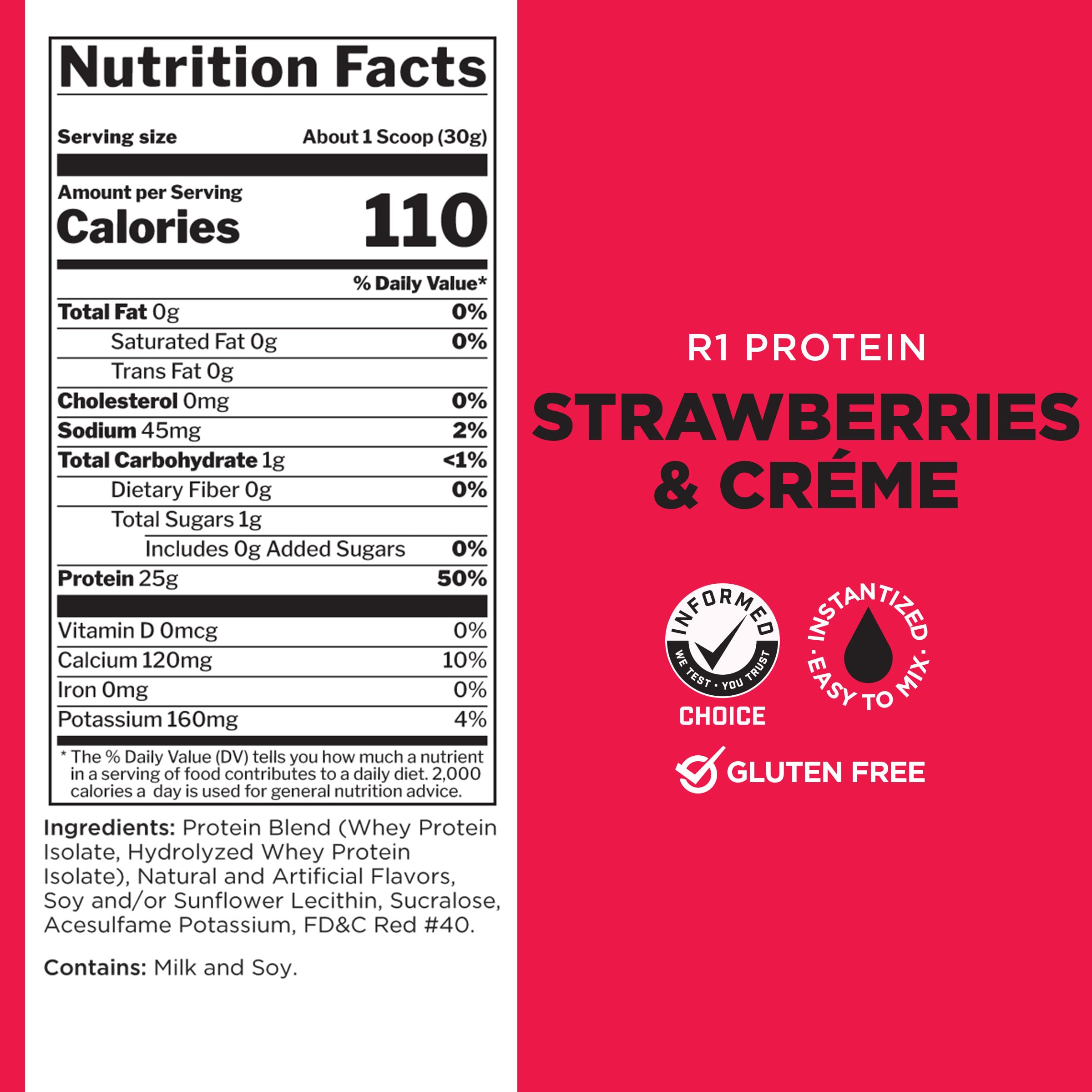 Foto 6 | Proteína En Polvo Rule One Proteins R1 Protein 25 G Bcaa 2 Kg - Venta Internacional.