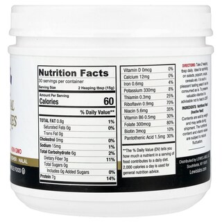 Foto 2 | Hojuelas De Levadura Nutritivas Lewis Labs Cheesy Nutty 454 G - Venta Internacional.