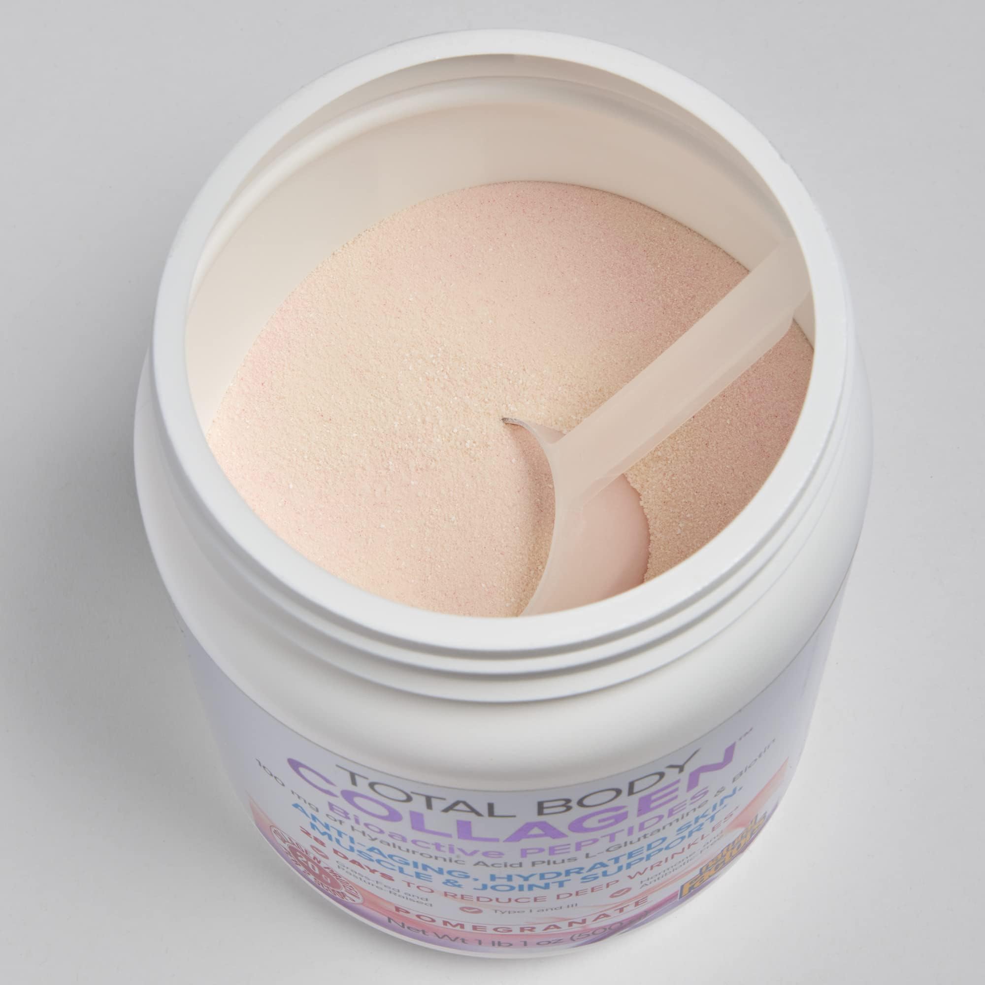 Foto 4 pulgar | Suplemento Natural Factors Total Body Collagen En Polvo De 500 G - Venta Internacional.