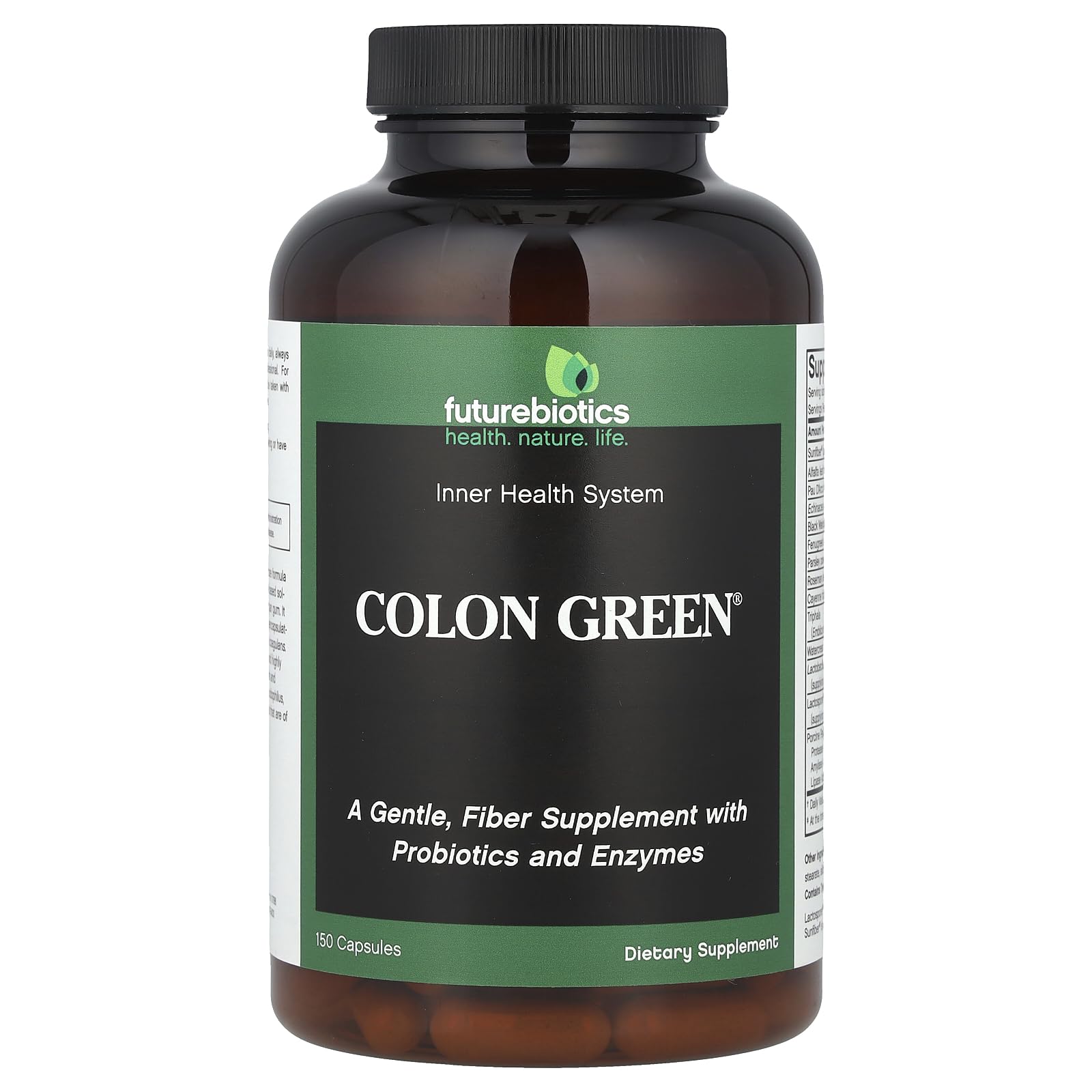 Foto 1 | Suplemento Futurebiotics Colon Green 150 Cápsulas - Venta Internacional.