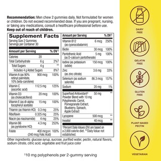 Foto 5 | ¡multivitamínico Nature's Way Alive! Gominolas Para Hombre, 60 Unidades - Venta Internacional.