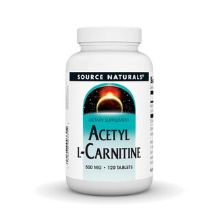 Foto 1 | Acetil L-carnitina De Supplement Source Naturals, 500 Mg, 120 Comprimidos - Venta Internacional.