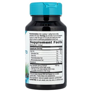 Foto 2 | Suplemento Nature's Way Saw Palmetto 160 Mg 60 Cápsulas Blandas - Venta Internacional.