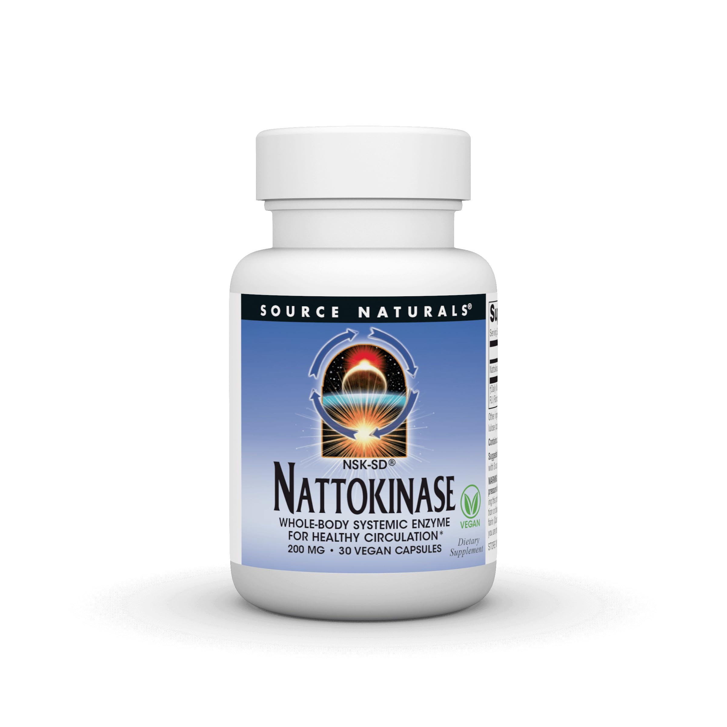 Foto 2 pulgar | Natokinasa Nsk-sd De Supplement Source Naturals 200 Mg 30 Cápsulas - Venta Internacional.