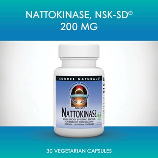 Foto 5 | Natokinasa Nsk-sd De Supplement Source Naturals 200 Mg 30 Cápsulas - Venta Internacional.