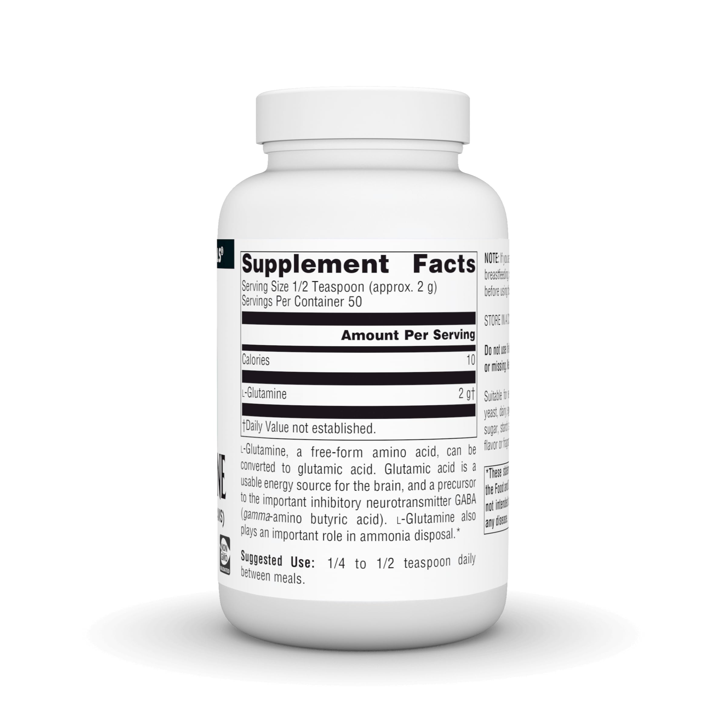 Foto 3 pulgar | Suplement Source Naturals L-glutamina En Polvo, 100 G - Venta Internacional.