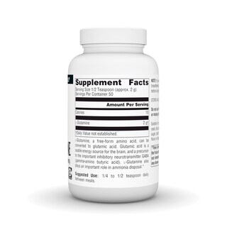 Foto 2 | Suplement Source Naturals L-glutamina En Polvo, 100 G - Venta Internacional.