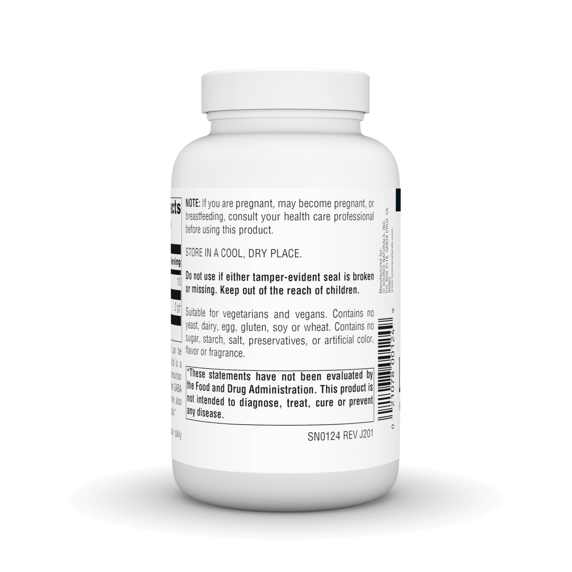 Foto 4 pulgar | Suplement Source Naturals L-glutamina En Polvo, 100 G - Venta Internacional.