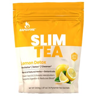 Foto 1 | Té Teatox Rapid Fire Slim Para 14 Días Con Sabor A Limón Y Hierbas - Venta Internacional.