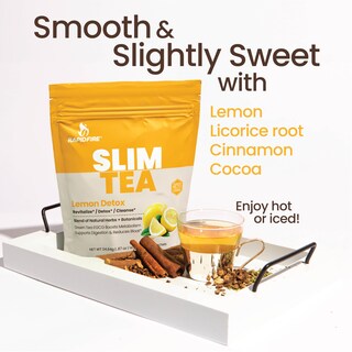 Foto 2 | Té Teatox Rapid Fire Slim Para 14 Días Con Sabor A Limón Y Hierbas - Venta Internacional.