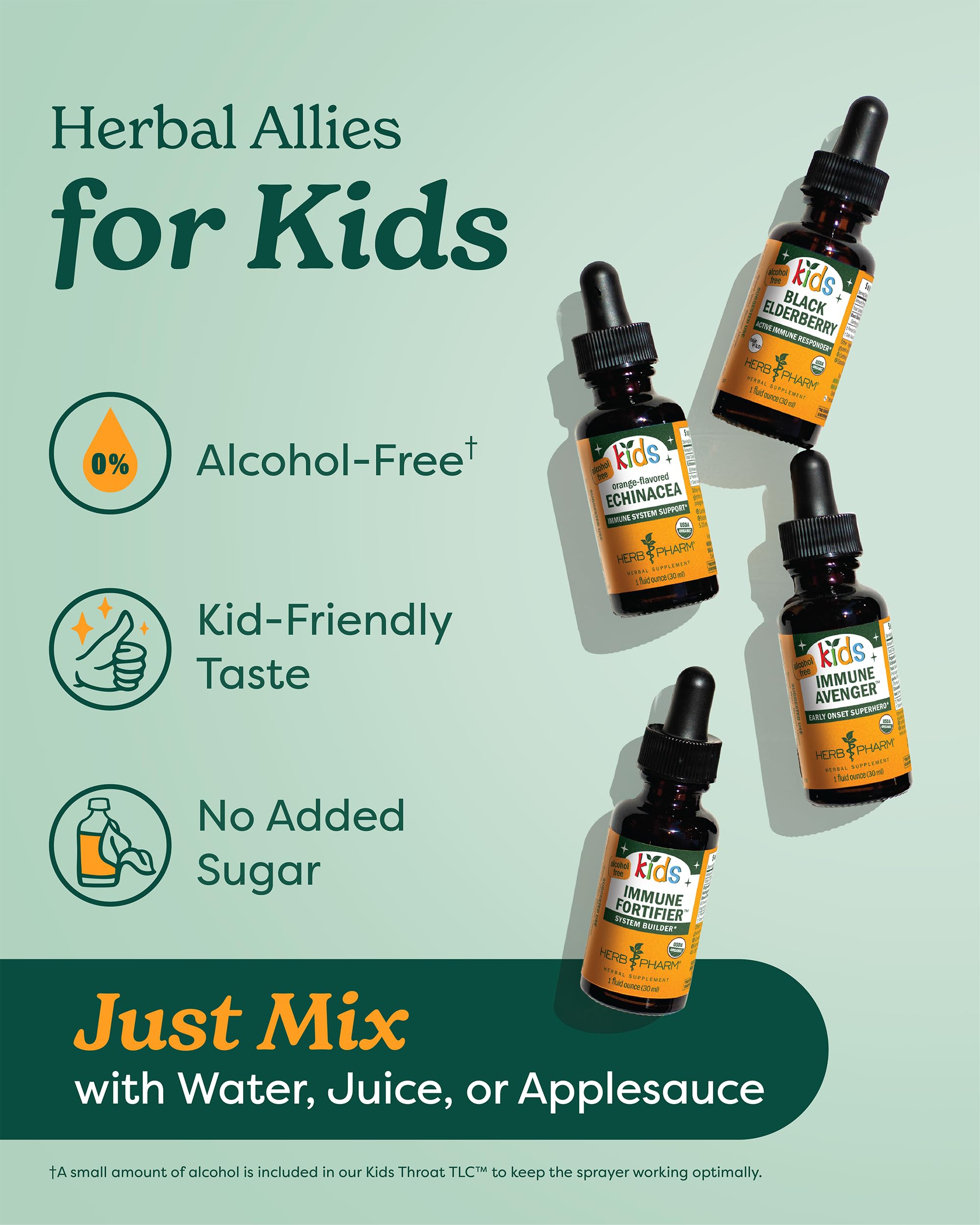 Foto 3 | Fórmula Herbal Líquida Herb Pharm Kids Tummy Tlc 30 Ml - Venta Internacional.