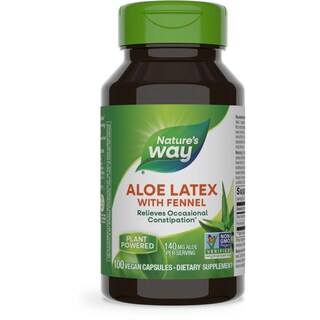 Foto 1 | Complementa El Látex De Aloe Con Hinojo De Nature's Way, 100 Cápsulas Veganas - Venta Internacional.