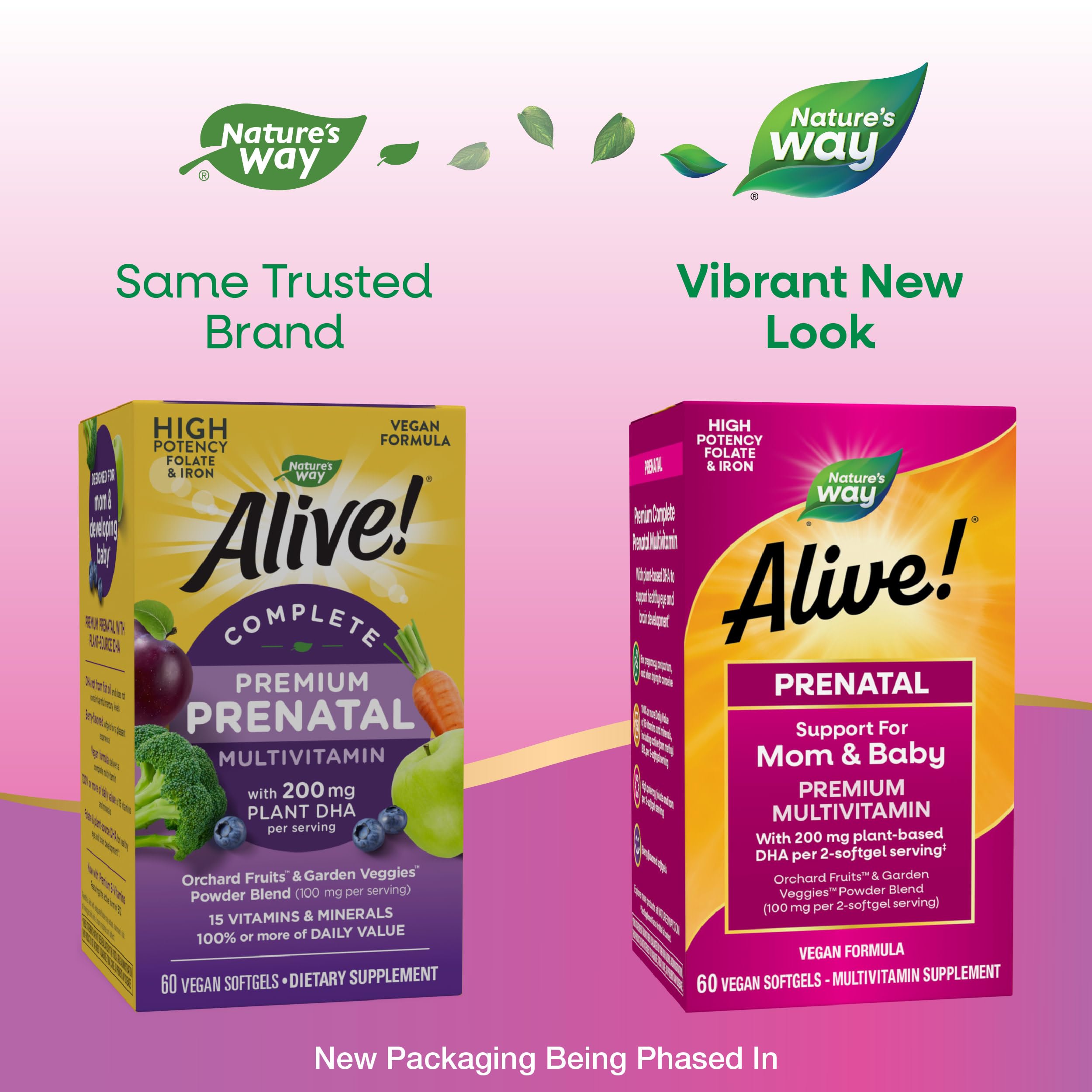 Foto 3 pulgar | Multivitamínico Prenatal ¡nature's Way Alive! Completa 60 Cápsulas Blandas - Venta Internacional.