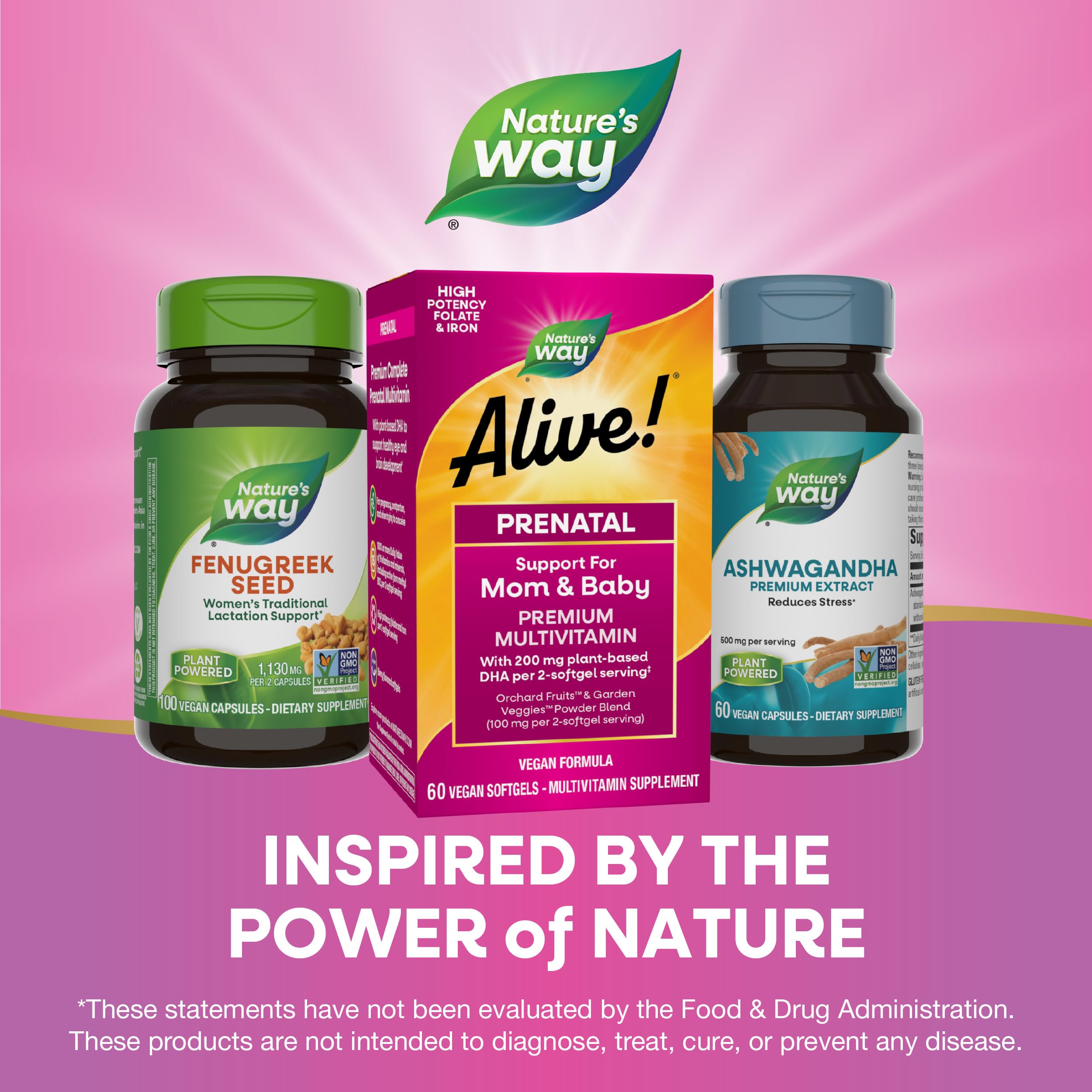 Foto 8 pulgar | Multivitamínico Prenatal ¡nature's Way Alive! Completa 60 Cápsulas Blandas - Venta Internacional.