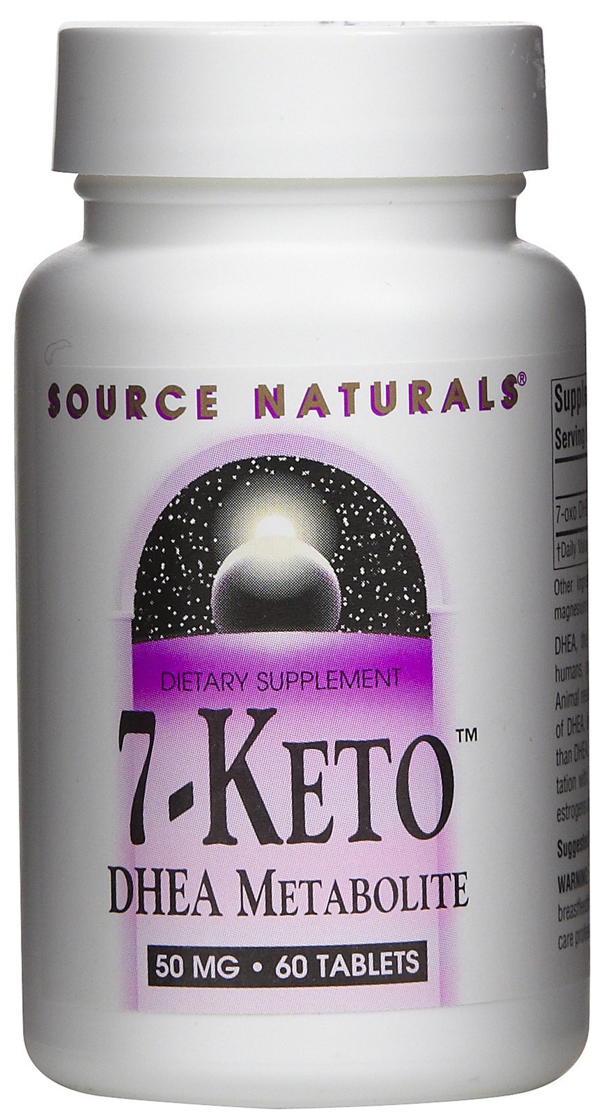 Foto 2 pulgar | Metabolito 7-keto Dhea De Supplement Source Naturals, 50 Mg, 60 Tabletas - Venta Internacional.