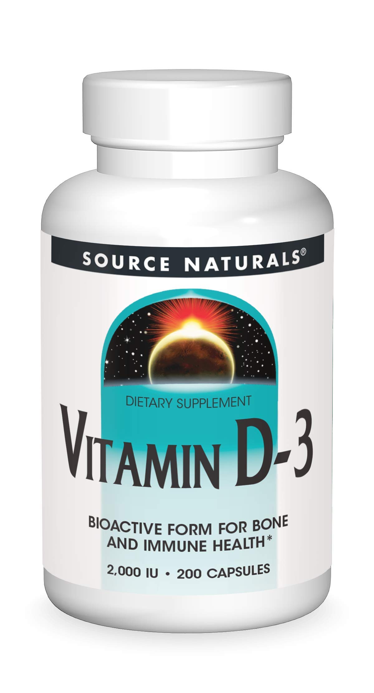 Foto 2 pulgar | Vitamina D-3 De Supplement Source Naturals, 2000 Ui, 200 Cápsulas - Venta Internacional.
