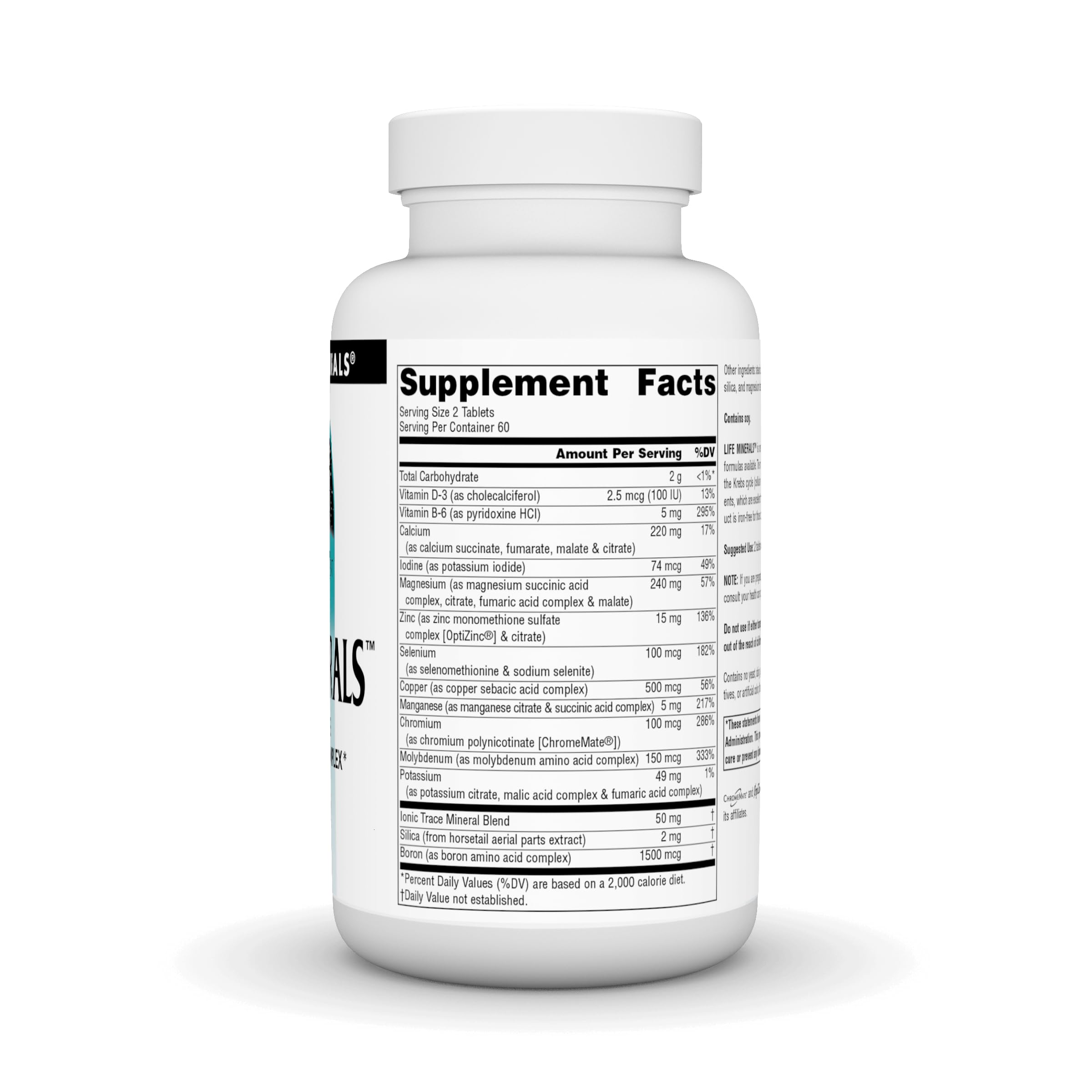 Foto 3 pulgar | Suplemento: Source Naturals, Minerales De Alta Bioactividad - Venta Internacional.