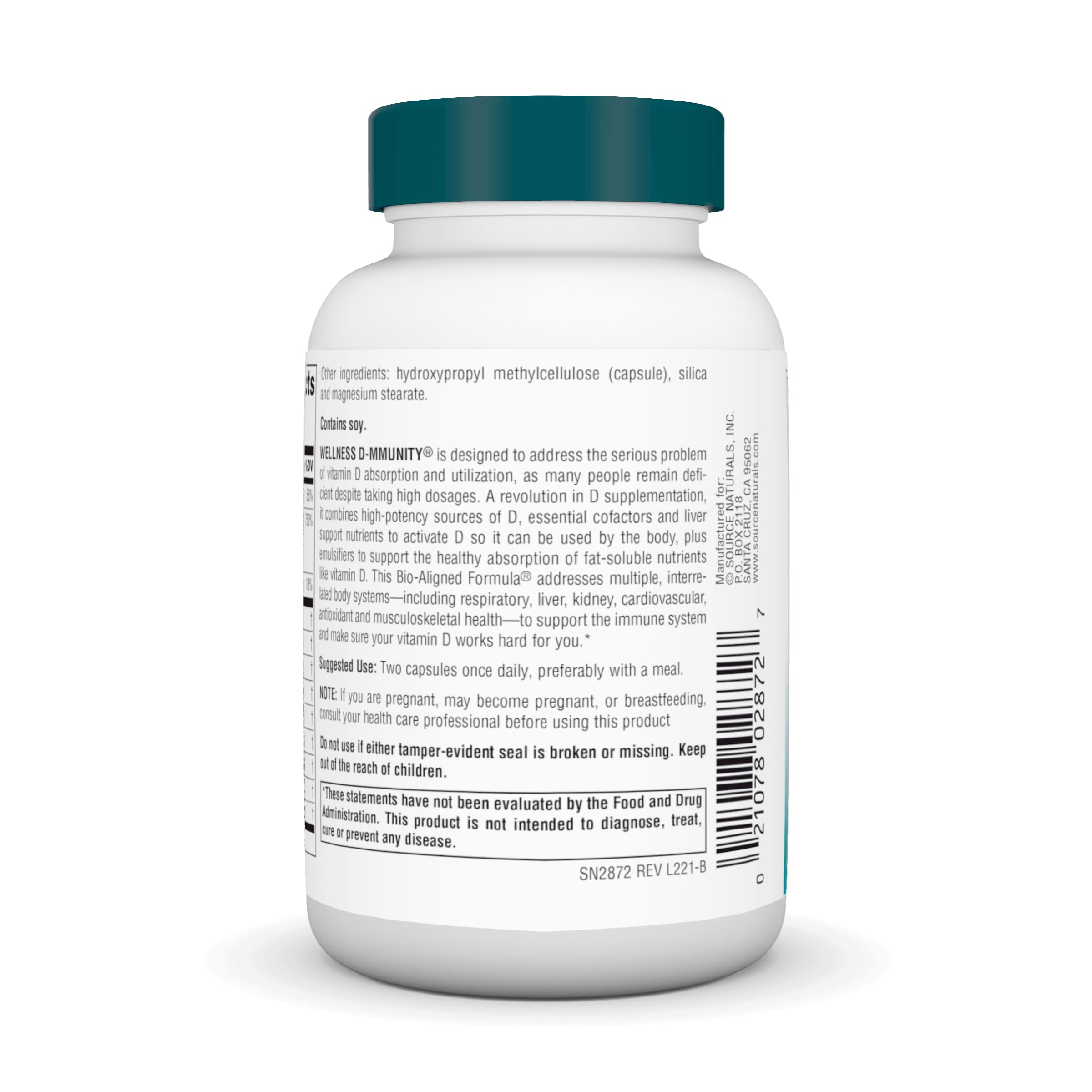 Foto 4 pulgar | Supplement Source Naturals Wellness D-immunity Vitamina D - Venta Internacional.