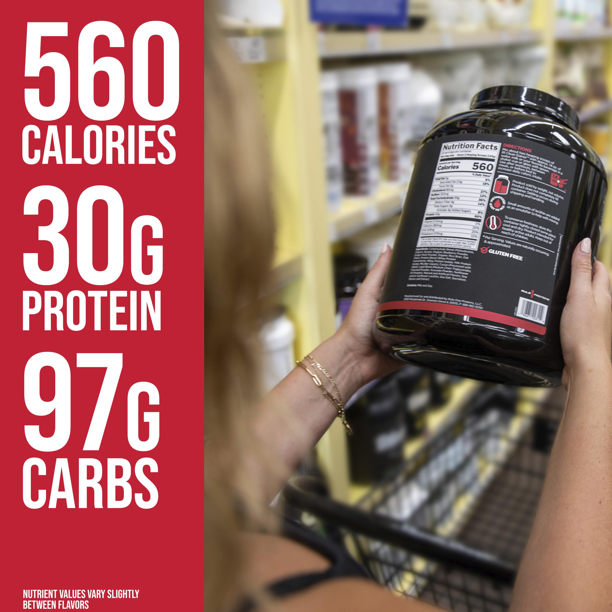 Foto 3 pulgar | Regla De Suplemento 1 Proteins R1 Clean Gainer 15 Porciones - Venta Internacional.