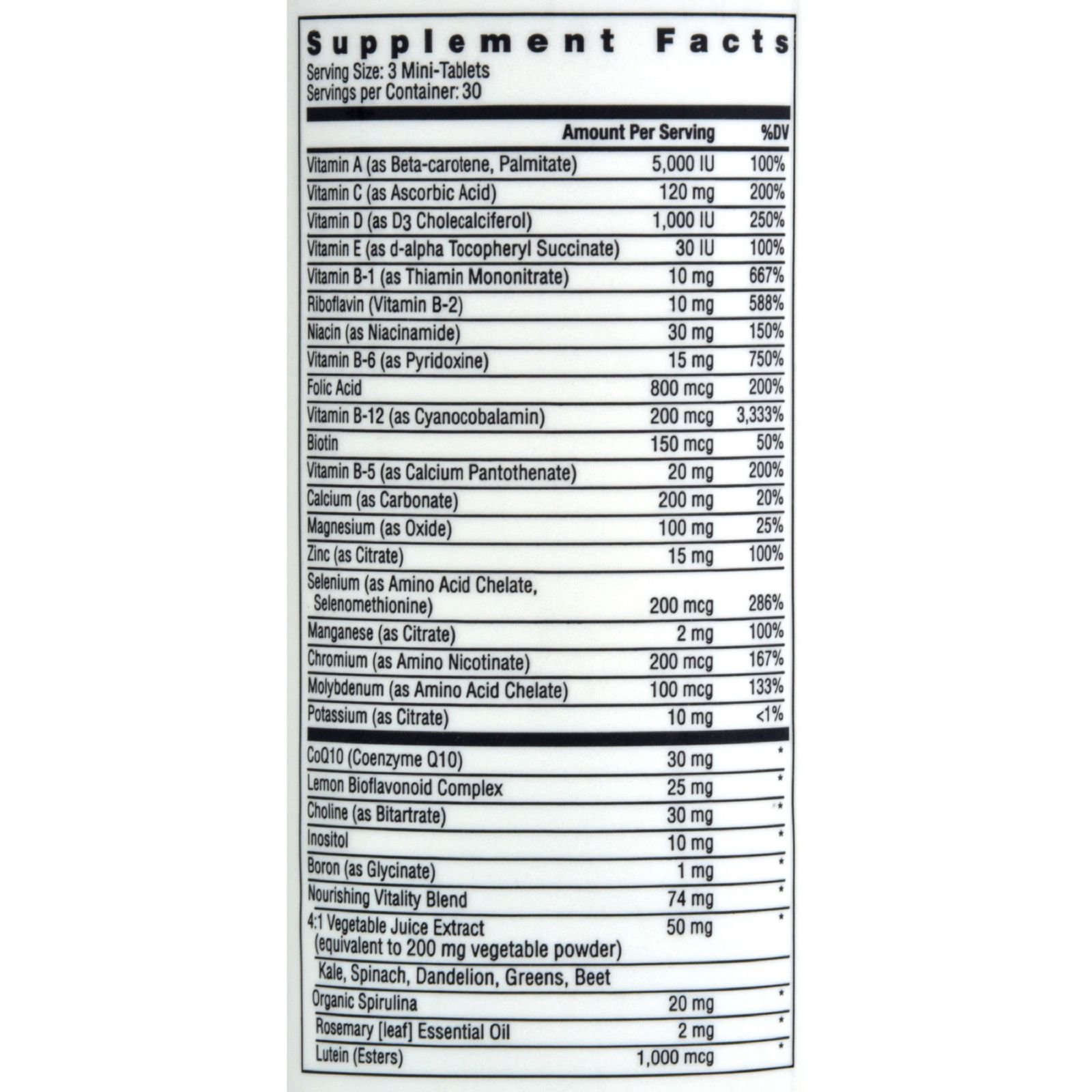 Foto 3 pulgar | Suplemento Multivitamínico Rainbow Light 50+ Mini 90 Tabletas - Venta Internacional.