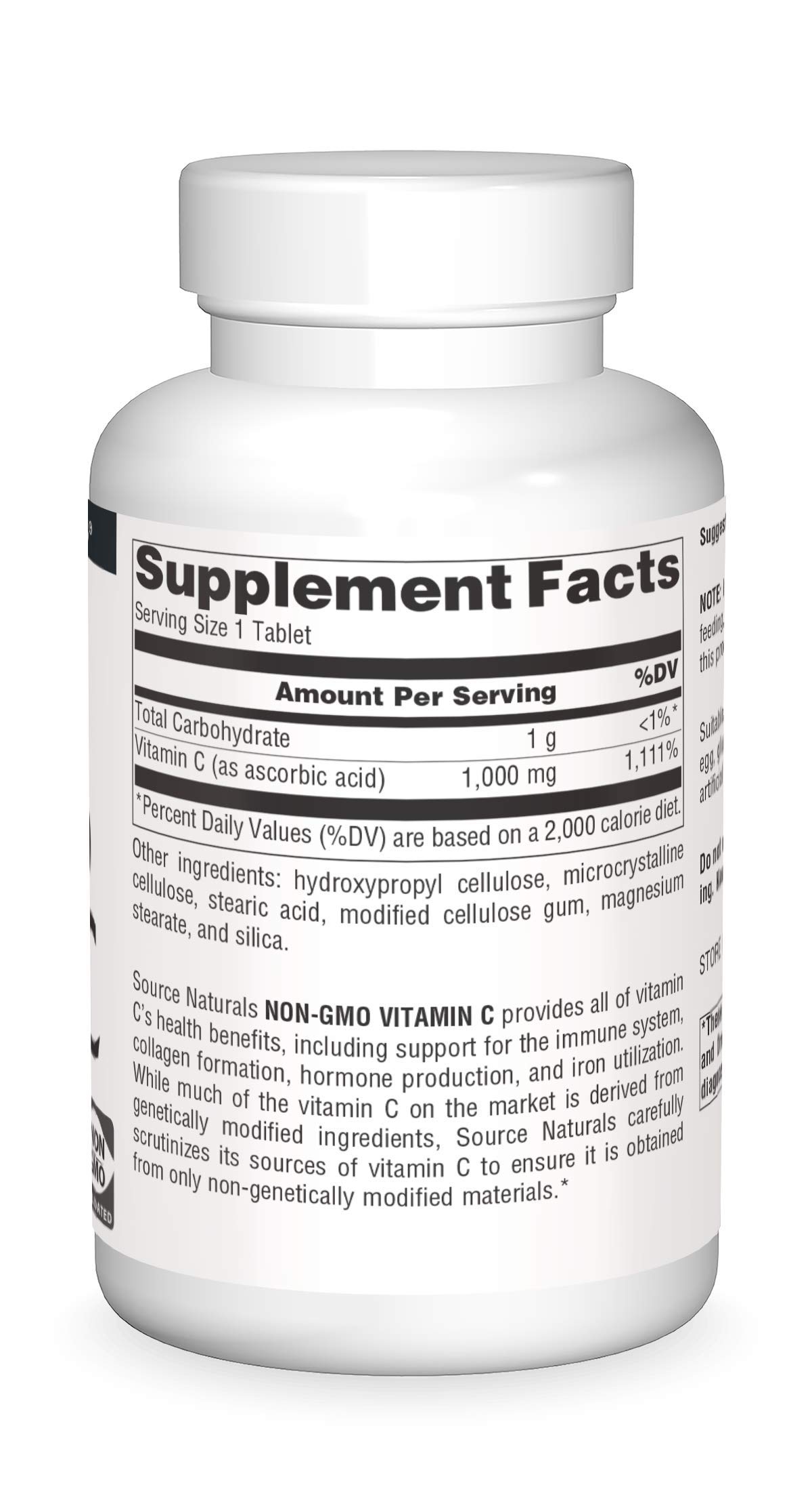 Foto 4 pulgar | Tableta De Vitamina C Source Naturals, Sin Ogm, 240 Tabletas - Venta Internacional.