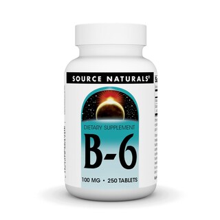 Foto 1 | Suplemento Source Naturals De Vitamina B-6, 100 Mg, 250 Comprimidos - Venta Internacional.
