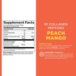 Foto 5 | Supplement Rule 1: Péptidos De Colágeno En Polvo Con Ácido Hialurónico - Venta Internacional.