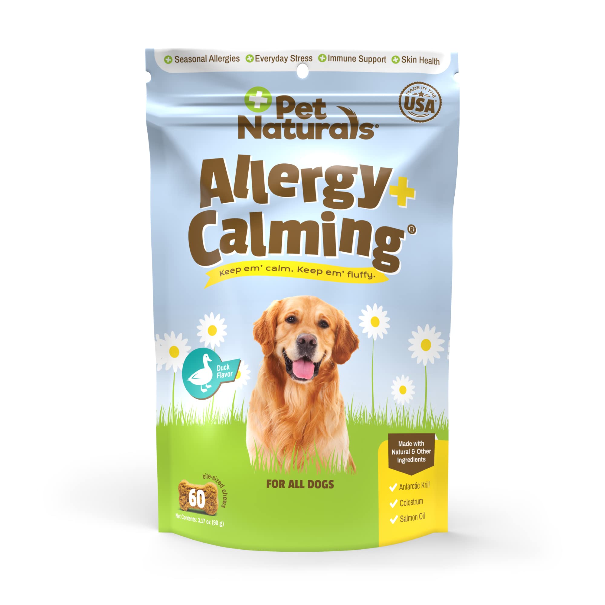 Foto 1 | Suplemento Calmante Pet Naturals Allergy Plus Para Perros, 60 Unidades - Venta Internacional.