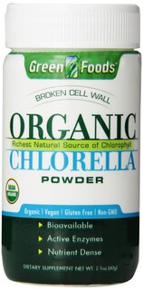 Foto 1 | Chlorella En Polvo Green Foods Organic 60 Ml - Venta Internacional.