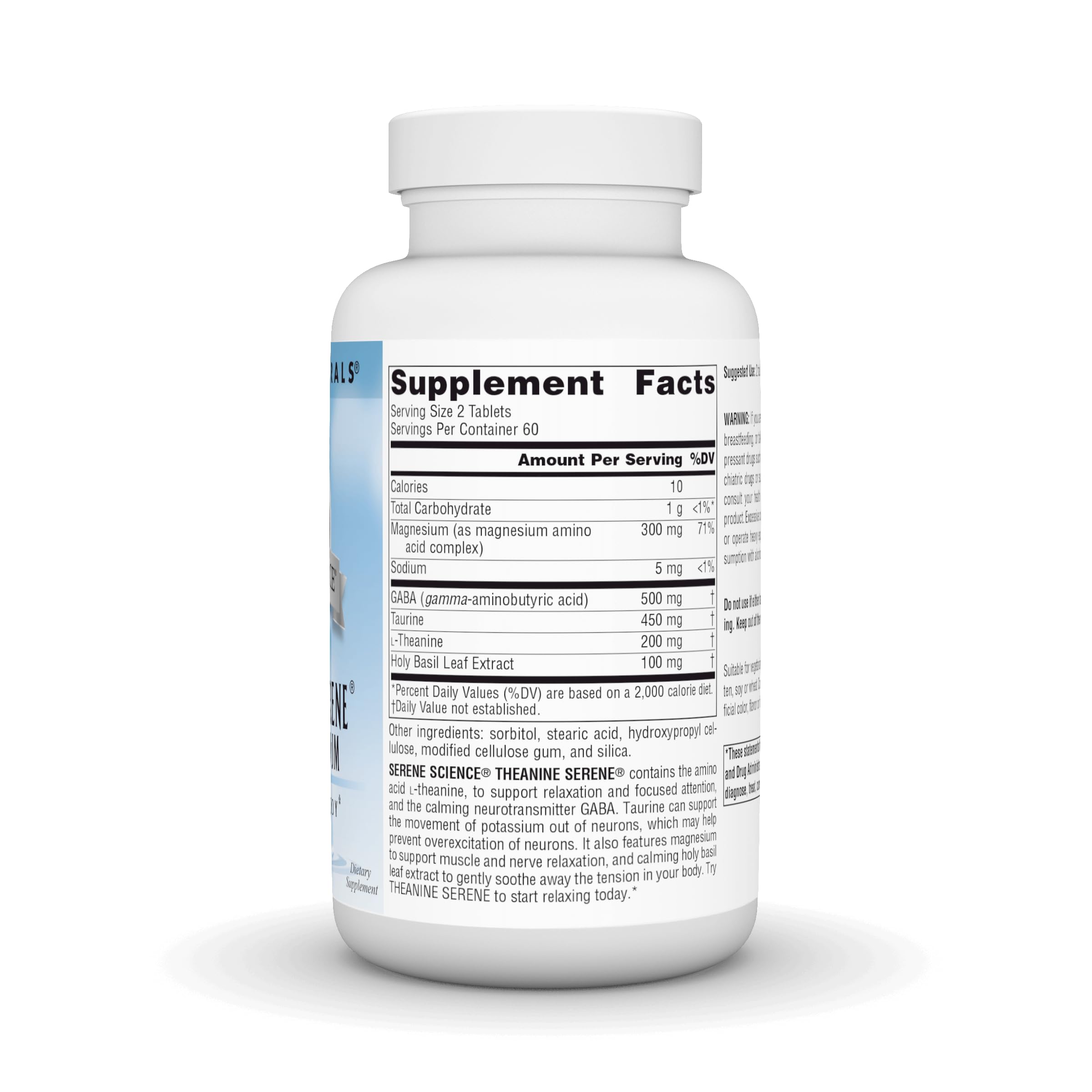 Foto 3 pulgar | Suplement Source Naturals Serene Science L-teanina 120 Comprimidos - Venta Internacional.