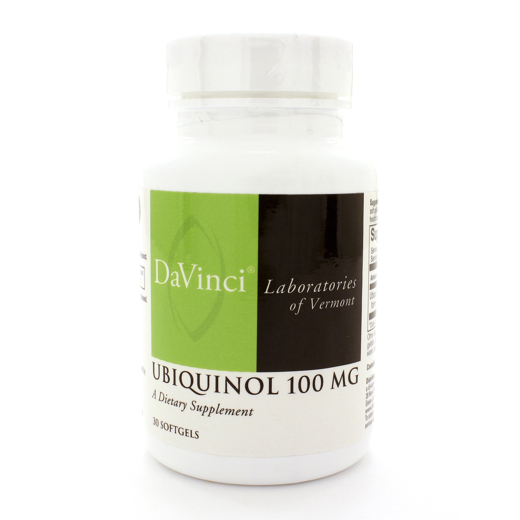 Foto 2 pulgar | Suplemento Davinci Ubiquinol 100 Mg 30 Cápsulas Blandas Sin Gluten - Venta Internacional.