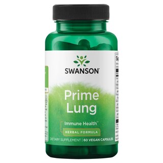 Foto 1 | Suplemento Swanson Prime Lung 60 Cápsulas Vegetarianas Para La Salud Pulmonar - Venta Internacional.