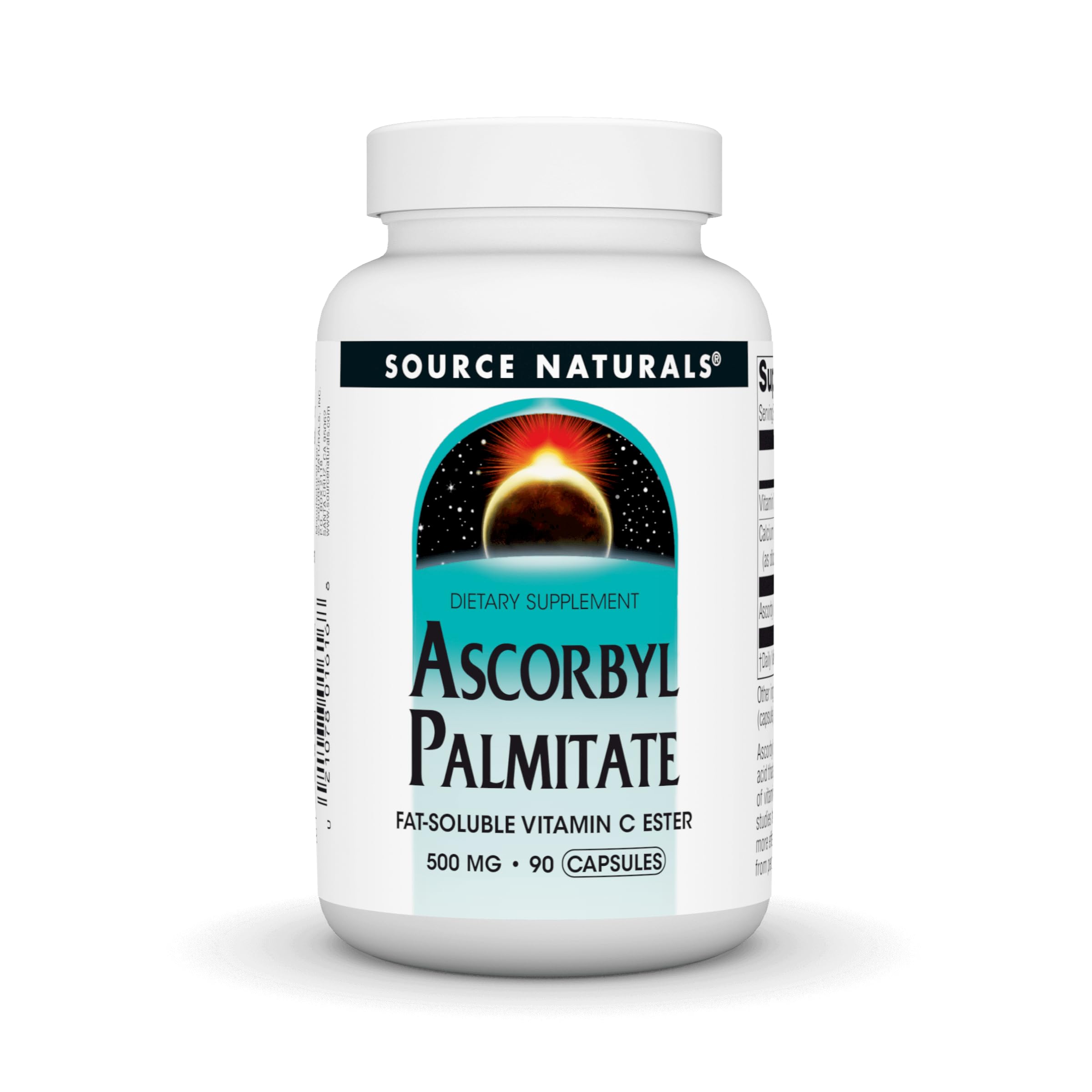 Foto 2 pulgar | Palmitato De Ascorbilo Supplement Source Naturals 500 Mg 90 Cápsulas - Venta Internacional.