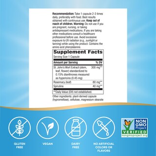 Foto 2 | Suplemento De Extracto Premium De Hierba De San Juan De Nature's Way 90 Cápsulas - Venta Internacional.